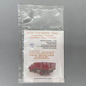 GCLaser Truck Flat Bed Stakes Fits Mini Metal International Trucks 12231 HO